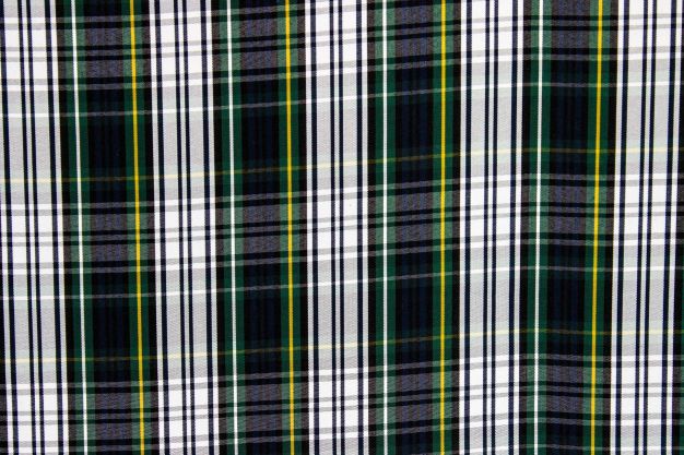 Tartan Plaid PP-45 Green Navy White