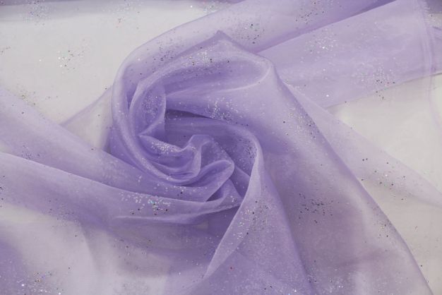 Sparkle Organza Lavender 1026