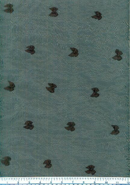 Organza Bows EL-2324 White/Black