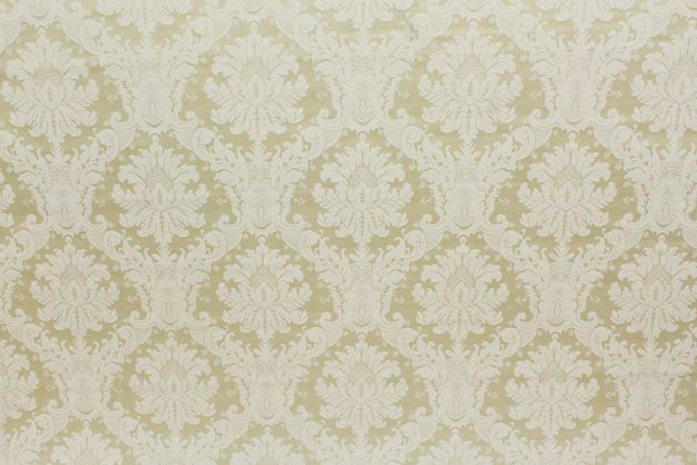 Elegant Damask Ivory
