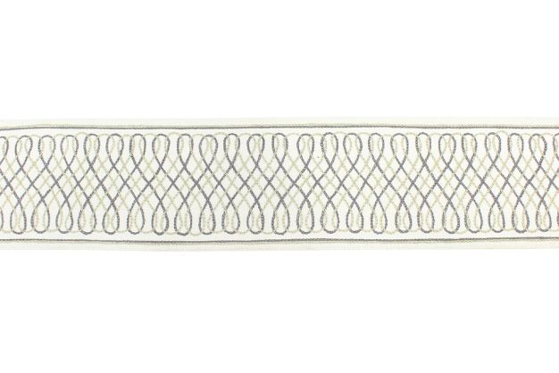 Activies Tape 4 Inch Canvas Ivory Silver