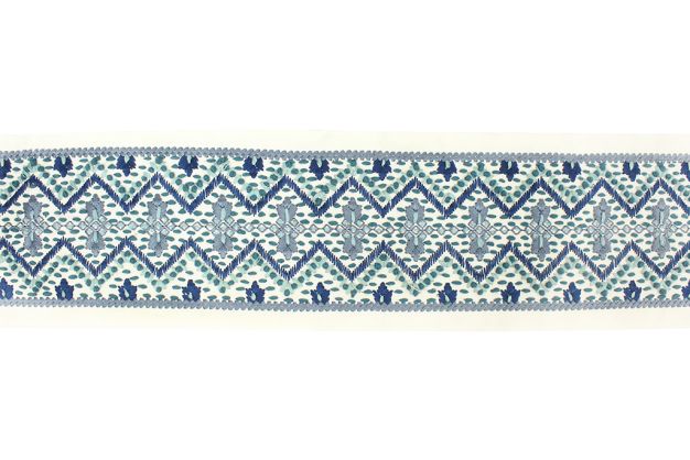 Tape 6" Canvas Ivory Navy
