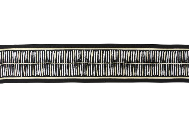 VRE537E Tape 4 Inch Canvas Black Gold