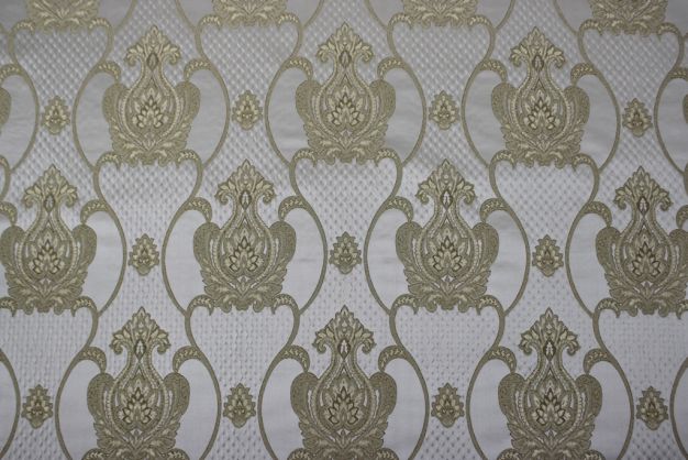 Hammered Damask Cream/Gold #3