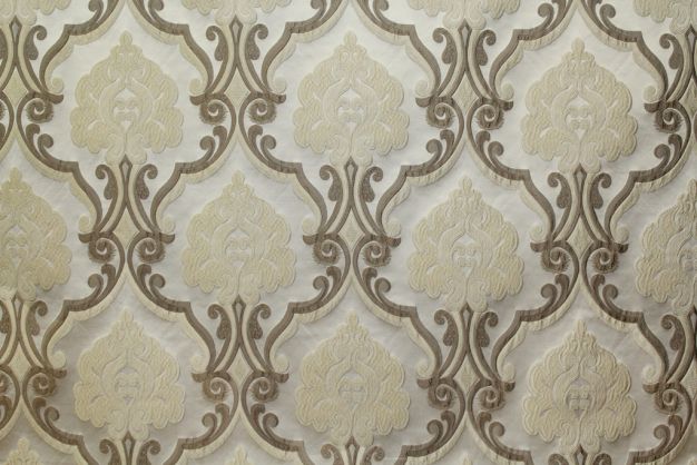 Puckered Damask US149 1 Taupe