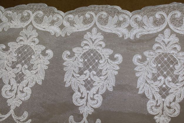 Napoleon Silver 118 Inch Wide Sheer