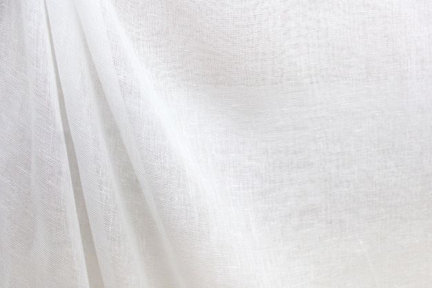 Augusta White Linen Scrim 118"