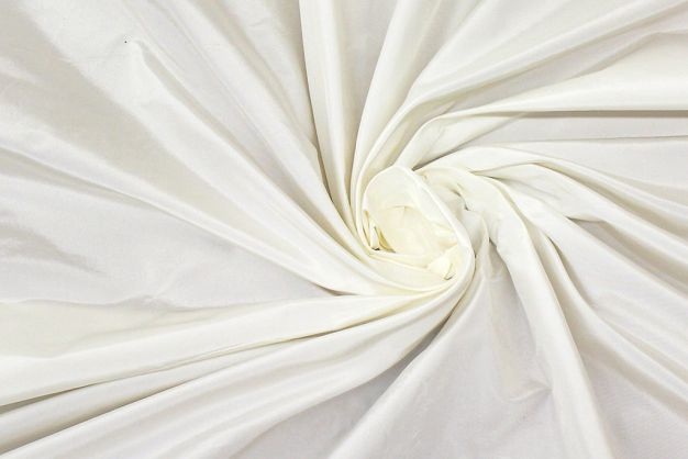 Silk Taffeta Off White