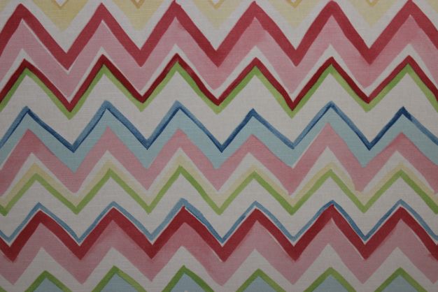 Zig Zag Chevron Pastel - The Fabric Mill