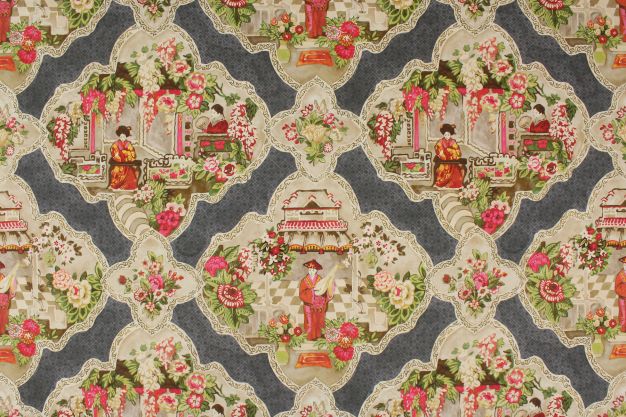 P Kaufmann Teahouse Toile