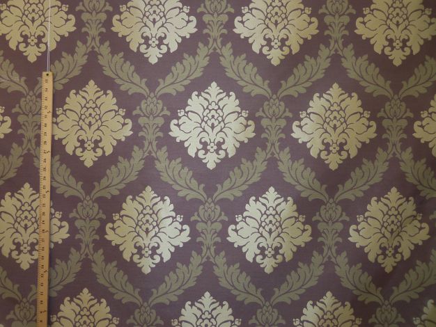 Tessuto Stralys Damask Purple