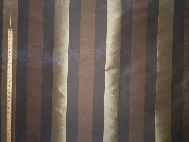 Tessuto Stralys Stripe Brown