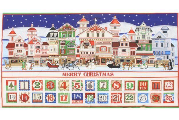 VIP Santa Workshop Christmas Countdown 23.5" x 45"