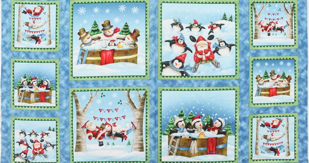 Quilting Treasures Illustrations by Emma Leach 23.5" x 45"