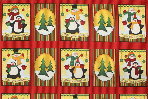 VIP Christmas Squares 24" x 45"