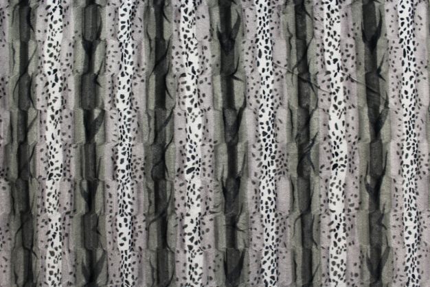 Faux Fur Exotic Grey