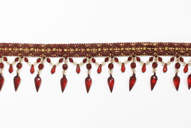 Crystal Beaded Fringe 32/12