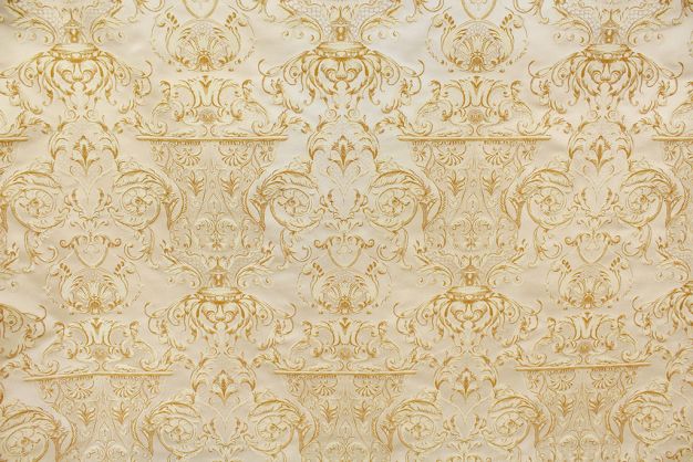 Utrillo Damask White Gold