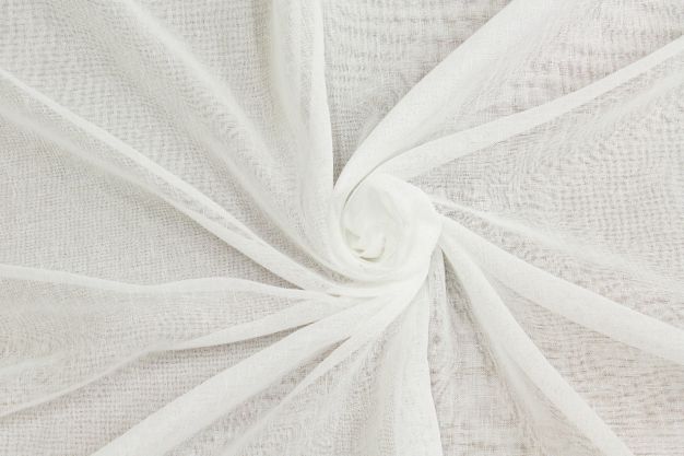 New York Ecru Linen Sheer