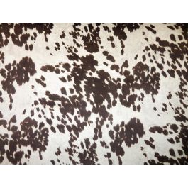 Udder Madness Milk Brown Faux Cowhide Hair on Hide Velvety Fabric Home  Decor Upholstery by the Yard 