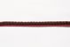 Cord with Lip 8MM Burgundy Mix