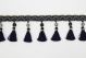 Tassel Fringe on Gimp Navy