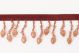 Beads Star Burgundy