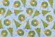 VIP Wreaths and Trees Metallic - Christmas Fabric