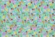 Rainforest Babies Turquoise 45