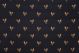 Embroidered Rooster on chicken wire black back ground  