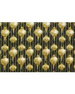 Quilting Treasures Golden Holiday Black/Gold