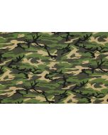 Camouflage  Green Small 45" Cotton Print