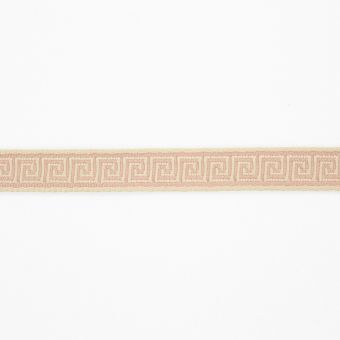 Jacquard Tape 9/16&quot; Ballet Pink Fabric Trim