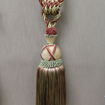 Single Tassel Tieback Fabric Trim