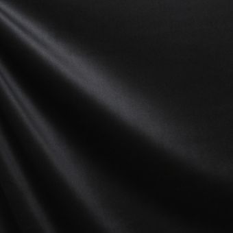 Fire Velvet Black Inherently Flame Resistant  Fabric