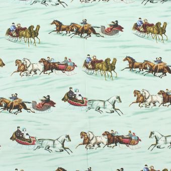 Sleigh Ride - Christmas  Fabric