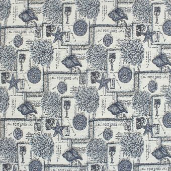 Retreat Dark Navy Revolution Indoor and Outdoor High Performance Fabric

