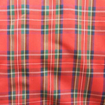 Tartan Plaid PP-68 Red Fabric
