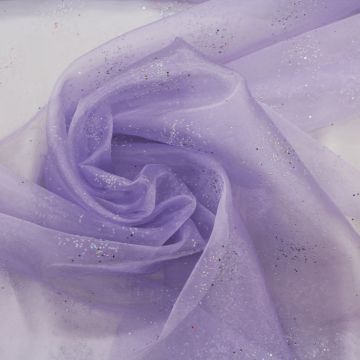 Sparkle Organza Lavender 1026 Fabric