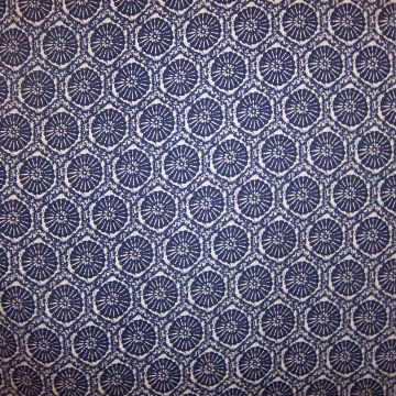 Covington Sea Breeze Indigo  Fabric