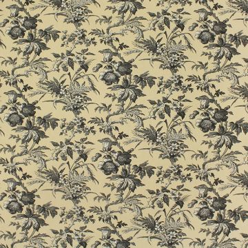 Covington Clara Washed Black/Tan Fabric