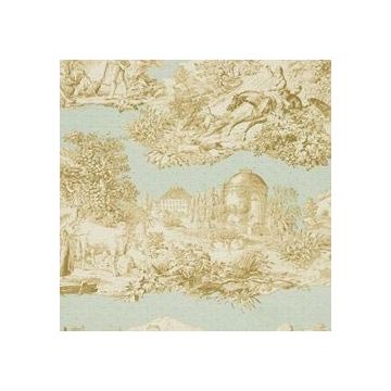 Acquitaine Lycidas Sepia Fabric