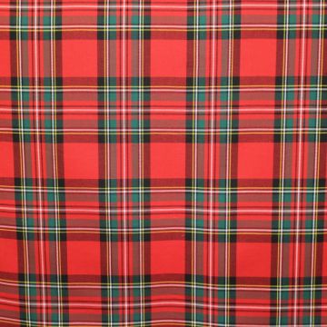 Covington Tartan Plaid Ancient Stewart Red 31 Fabric