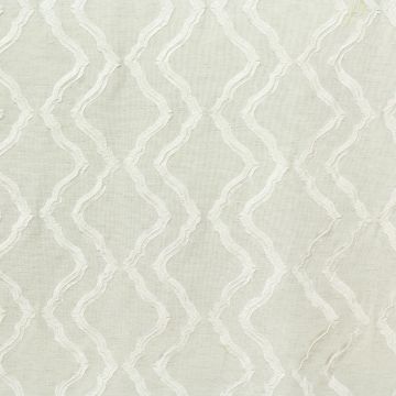 Covington Fil Coupe White  Fabric