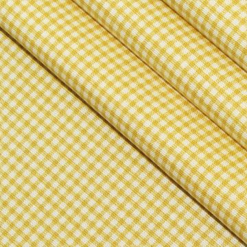 Covington Madrid Check Barley  Fabric