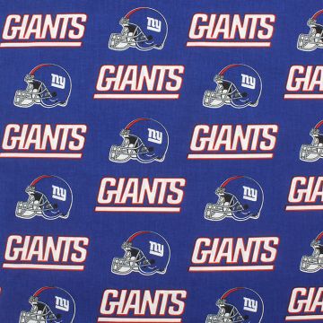 NFL NY Giants on Cotton 6314-D  Fabric