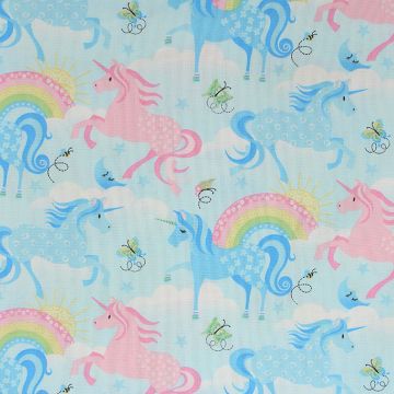 Unicorn Rainbow  Fabric