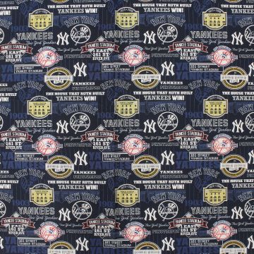 New York Yankees 60252-BK  Fabric