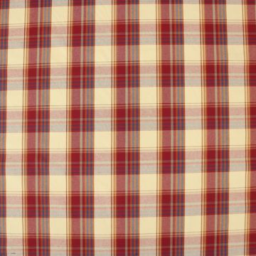 Scotland Burgundy/Navy 15  Fabric