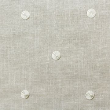 Adde Earthy Linen Beige White 8 oz Embroidery Fabric